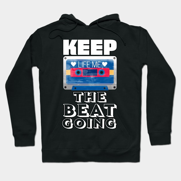 Keep the Beat Hoodie by Dojaja